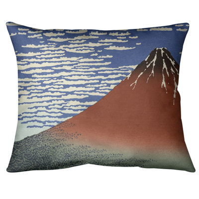 Fine Wind Clear Morning Lumbar Pillow
