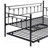 Daybed With Trundle  BLACK