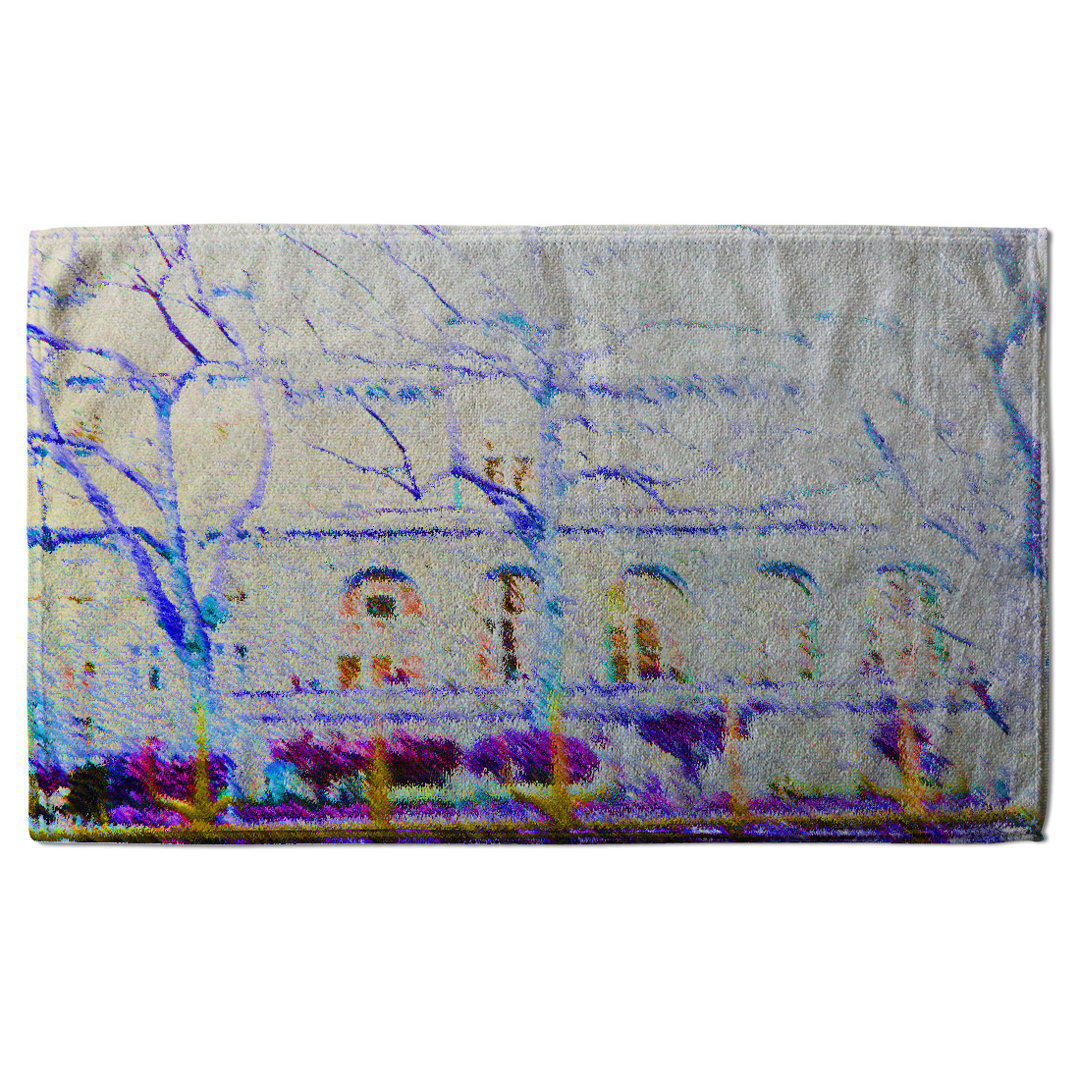 Blue Tress Tea Towel