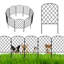 Clôture de jardin en métal 19PCS