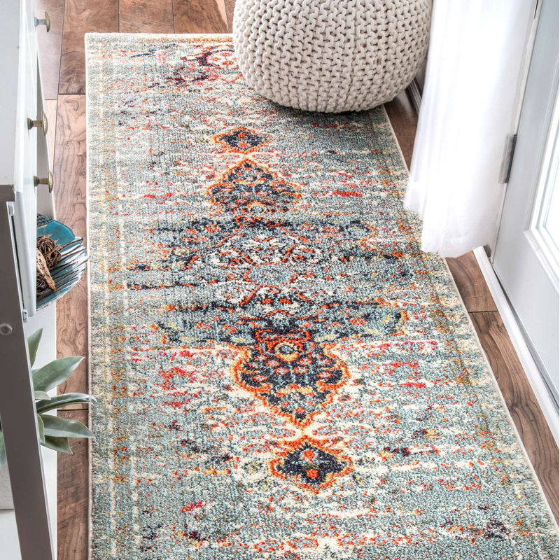 Otta Machine Woven Grey Indoor Rug, Runner 76 x 244cm