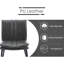 47.5cm H Upholstered Metal Accent-1313307050