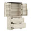 Armoire en bois de style beige - Gardez votre chambre à coucher, votre salon, votre couloir bien rangé-1392350508