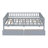 Kallel Daybed with Two Drawers and Guardrails-506472916-506472917