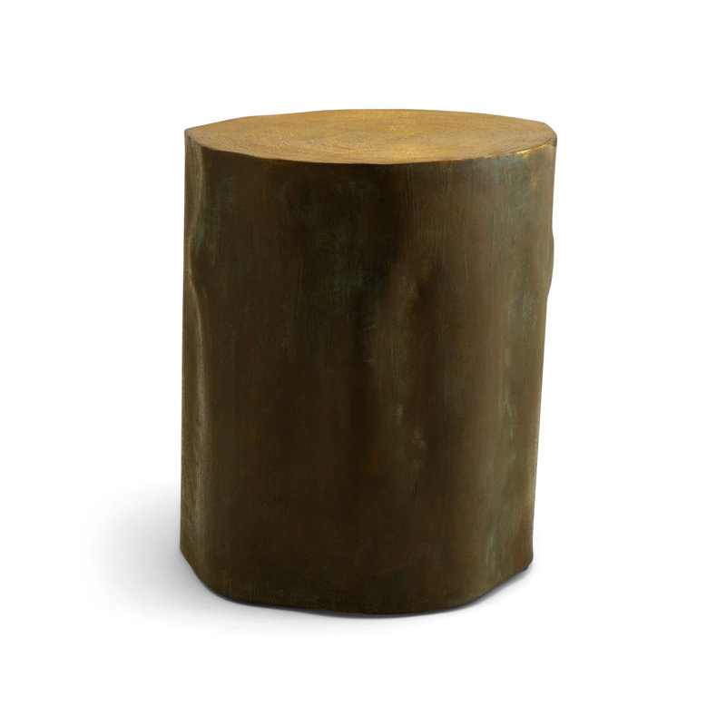 Etched Accent Stool
