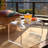 Modern Clear Acrylic Window Sill Table - Minimalist Design for Bedroom or Living Room - Lightweight & Durable-1793333390