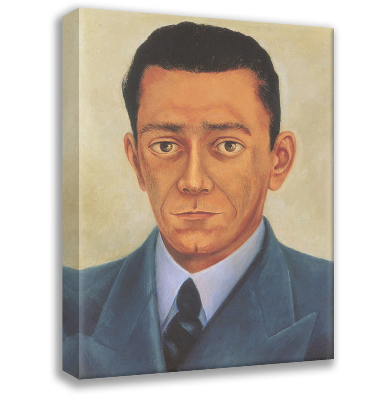 «Portrait of Engineer Eduardo Morillo» par Frida Kahlo, toile tendue avec châssis, H 24 po x l 17 po