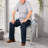 Adjustable Raised Toilet Seat with Cushion