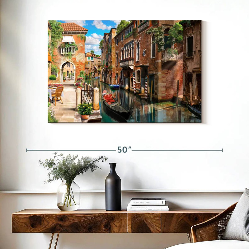 Mehar Venice Canal House, H 26 po x l 39 po