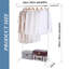 Meghans Adjustable Rolling Clothing Rack