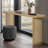 Ankit 60" Solid Rattan Console Table-96601051
