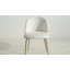 Chaise d'appoint moderne avec pieds en métal et dossier solide pour la salle à manger-1616941251-1616941253