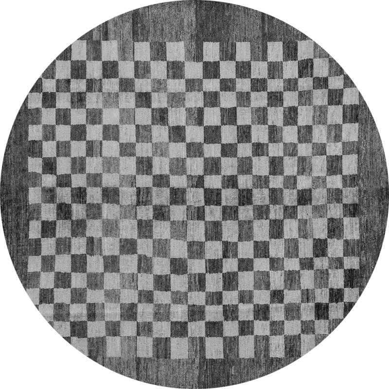Nandram Geometric Indoor Rug, Round 3'