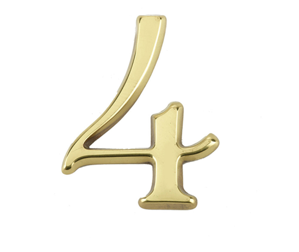 6cm Flush Mount House Number