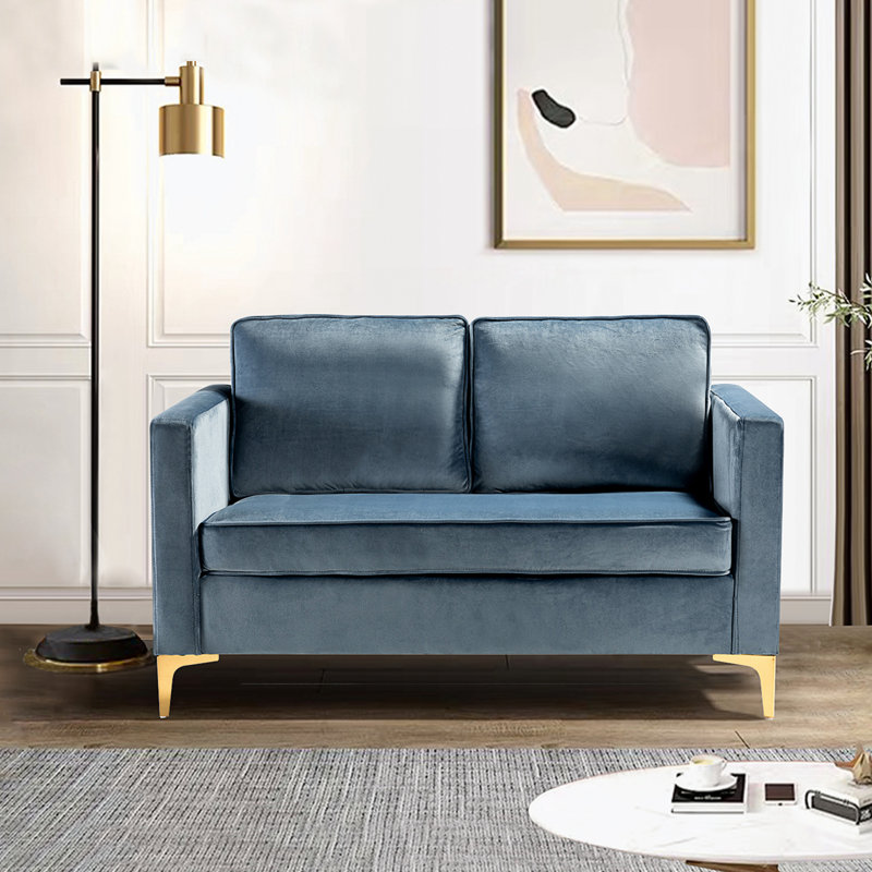 Causeuse, Navy Blue