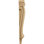 Support en bois / corbeau H 22 po x l 6,25 po x P 3 po