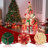 Janada Pre-Lit Stacked Gift Box Tower