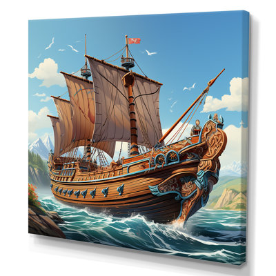 Boat Viking Voyage - Classics Wall Art