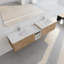 Meuble-lavabo double 82,9 po avec plateau-542652467