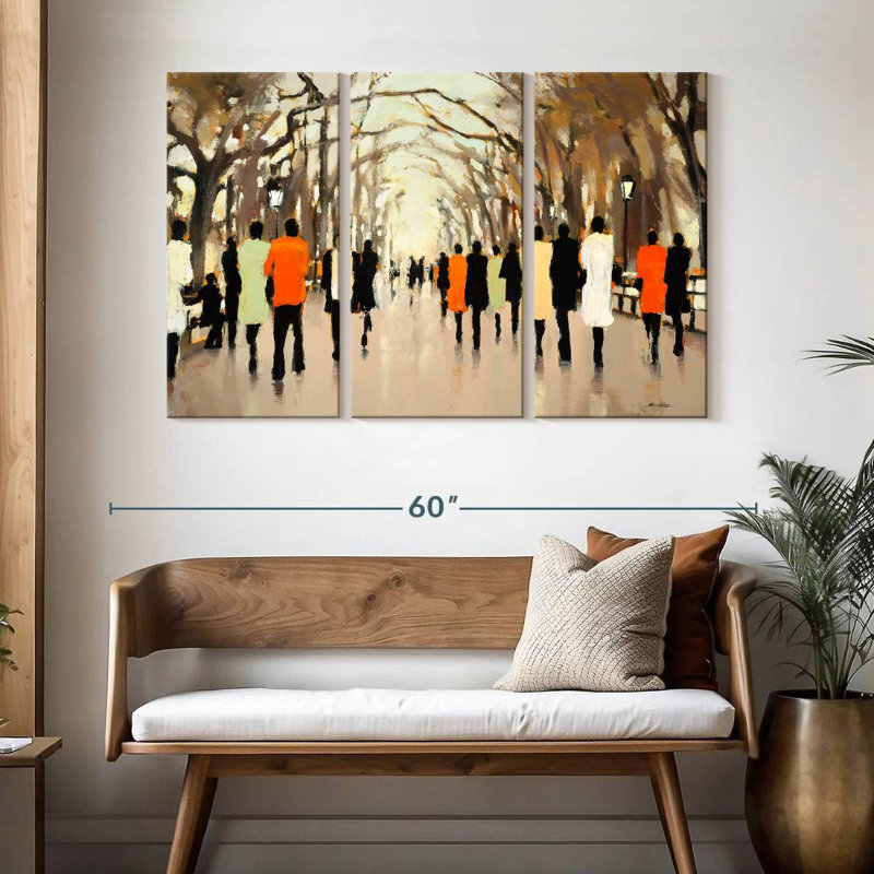Leisha PoetvÂ¢s Walk, 32" H x 50" W