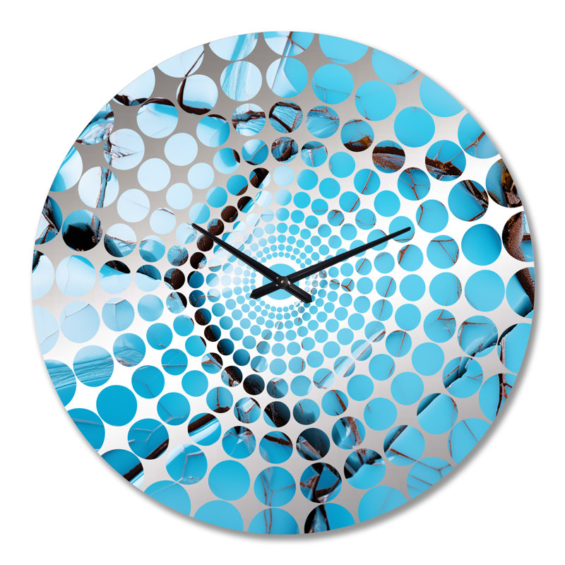 Arleane - Horloge murale géométrique abstraite, Très grand