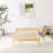 Amylia Solid Wood and Metal Heavy Duty Rayon from Bamboo iron Platform Bed Frame No Box Spring Required-170940785-147289317