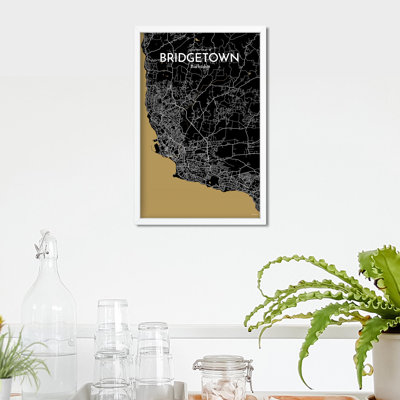 «Bridgetown City Map», impression