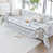 Blanc / chenille gris clair est en rupture de stock