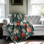 Picket Posy Pathway - 1 Piece Premium Sherpa Blank Throw Blanket-1153684340
