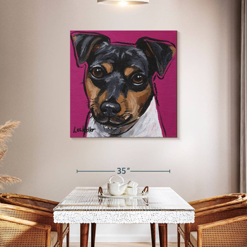 Crowle Brazilian Terrier II, 39" H x 39" W