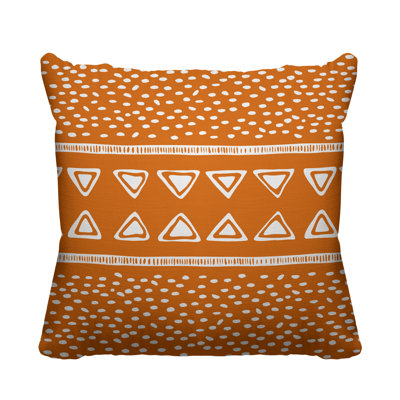 Monica Tribal Indoor/Outdoor Throw Pillow