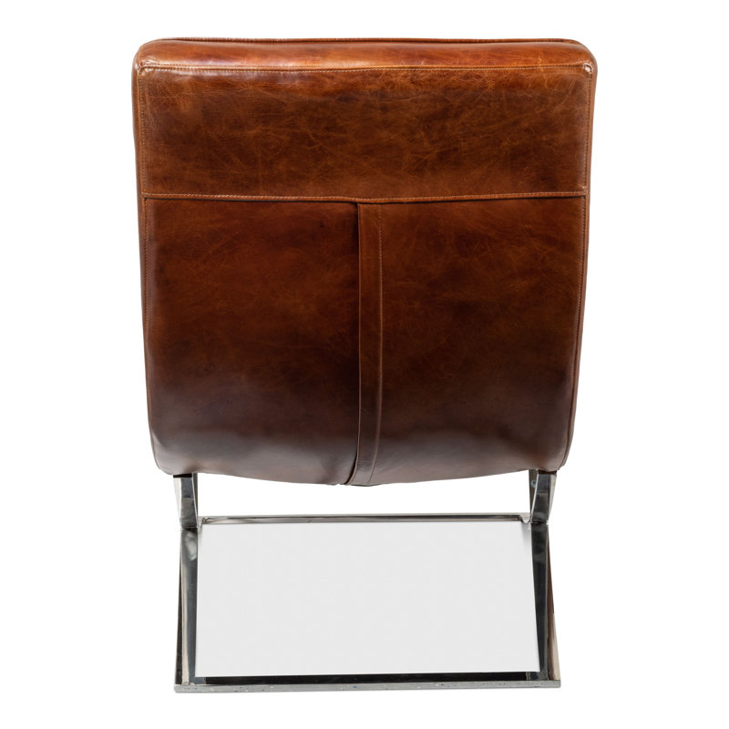 Cassino Leather Tufted Lounge Chair