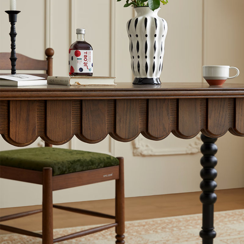 French Retro Rectangular Dining Table