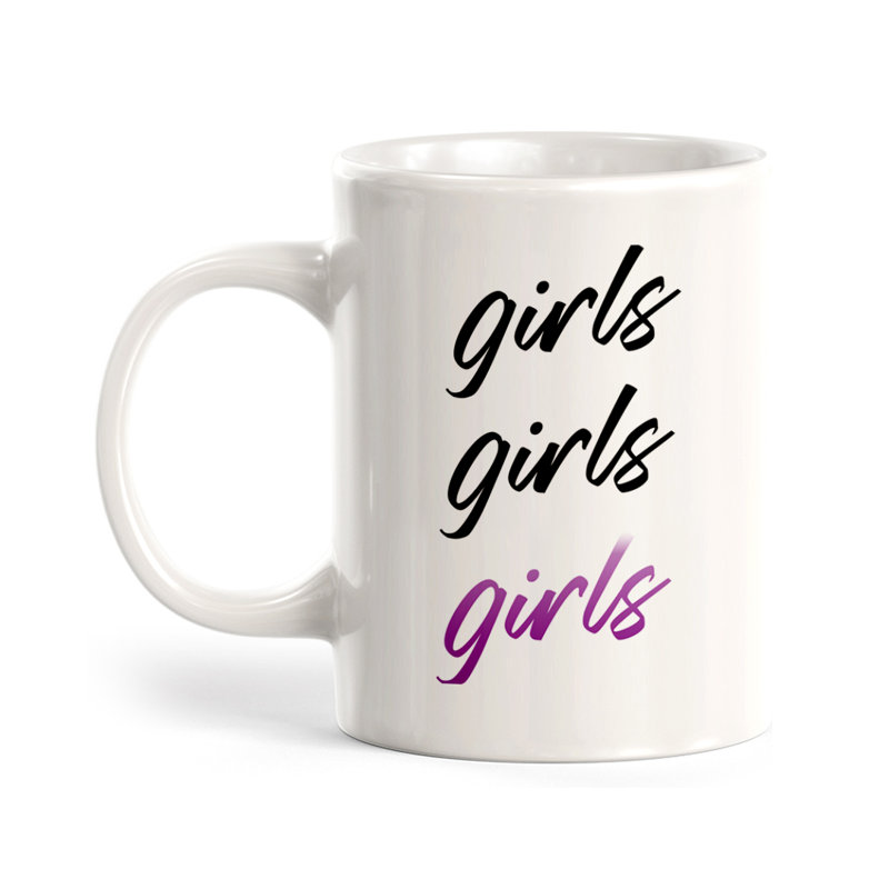 Tasse à café pour filles, 15 oz