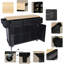 Chariot de cuisine avec comptoir rabattable et supports de rangement internes-1885210978
