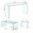 Markiest 3 - Piece Living Room Table Set
