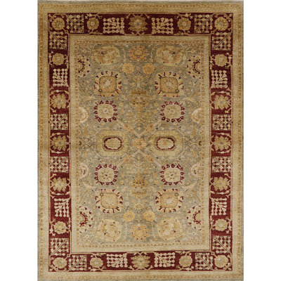 Tapis oriental gris / rouge Cliveden