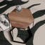 Table d'appoint hexagonale haute Medici de 21 po, table basse NighStand, assemblage facile, trépied
