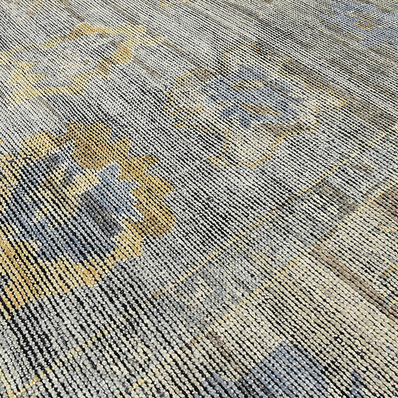 Wool Geometric Area Rug, Rectangle 2' x 3'