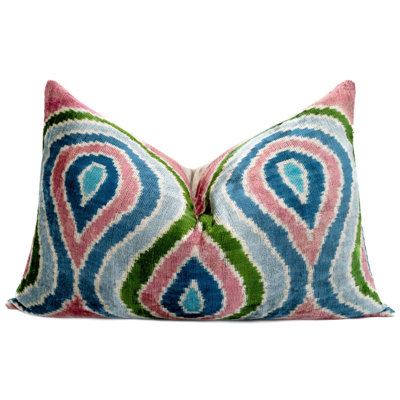 Coussin décoratif en velours