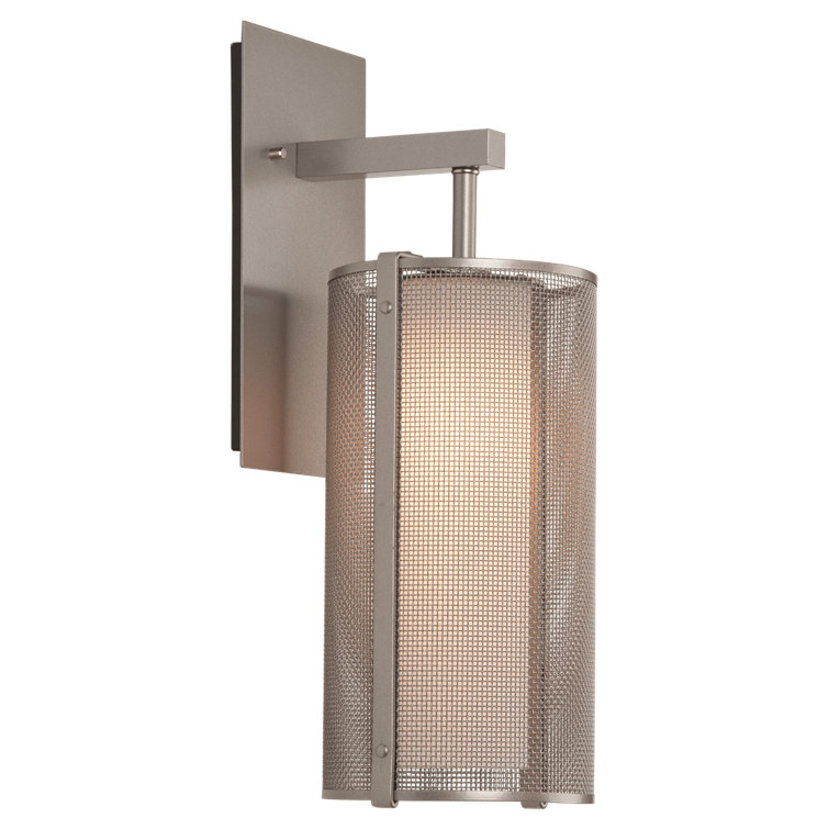 Uptown Mesh 1 - Light LED Armed Sconce