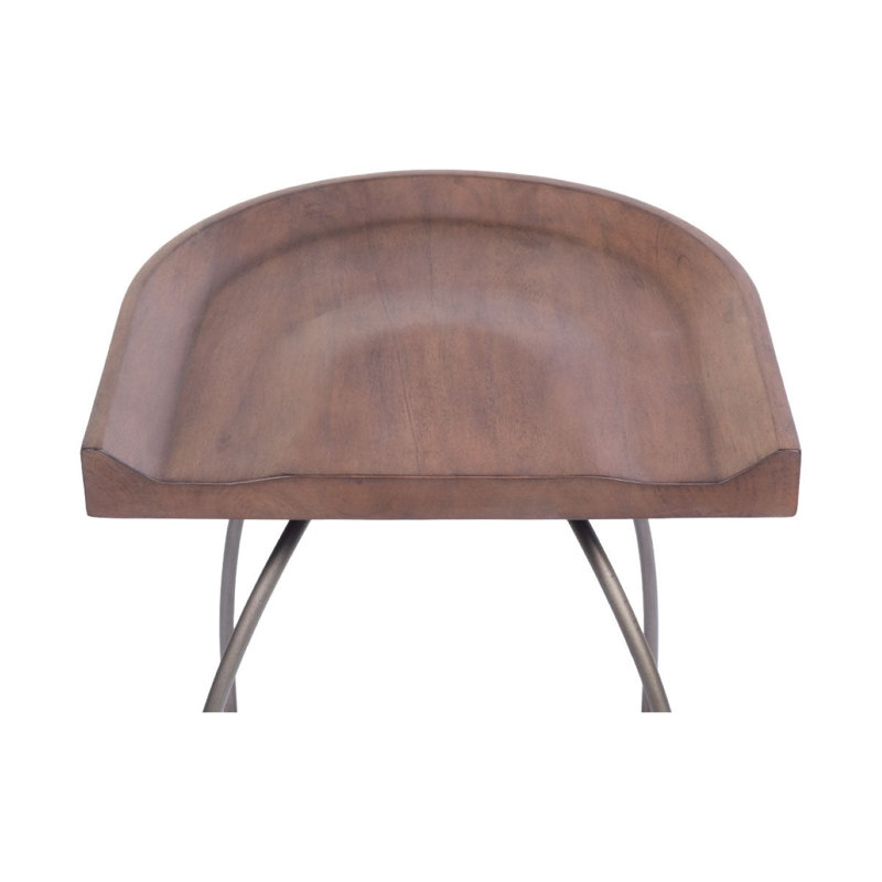 Jasper Stool with Metal Frame