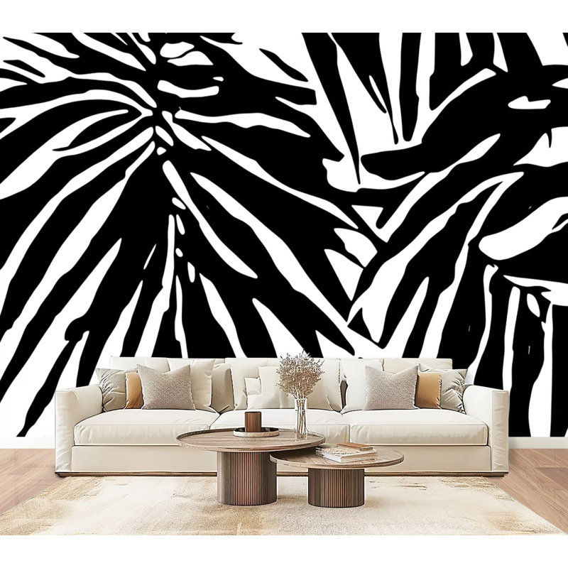 Papier peint adhésif auto-adhésif moderne l 96 po x H 69 po Peel and Stick pour chambre à coucher, L 96 po x l 69 po