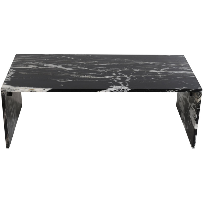 Table basse Jaloni, Marbre noir