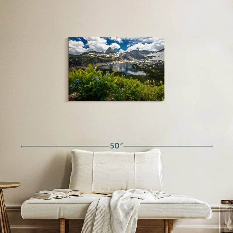 Lac Alvord Glacier National Park, H 20 po x l 30 po