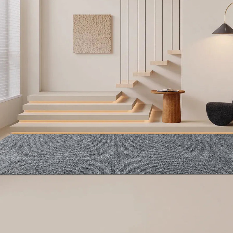 Tapis d'entrée antidérapant gris