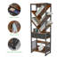 127cm H x 22cm W Metal Standard Bookcase-776249294