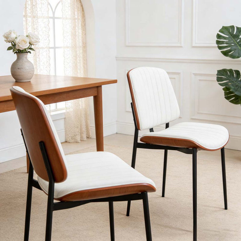 Dining Chairs Set, White