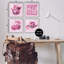Ensemble de 4 giclées encadrées, "Western Trendy", par Sarah Adams-114316805-114316804