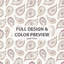 Ensemble de literie 5 pièces French Country - Ensemble de housse de couette et coussin décoratif Transition-124289048